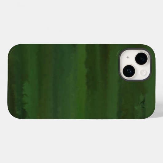 Coques Case-Mate iPhone Le vert est ma couleur préférée (Verso (horizontal))