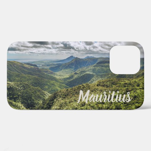 Coques Case-Mate iPhone Le viewpoint de l'île Maurice (Verso (horizontal))