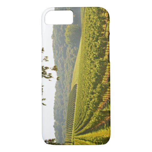 Coques Case-Mate iPhone Le vignoble et une vallée avec une forêt. (Dos)