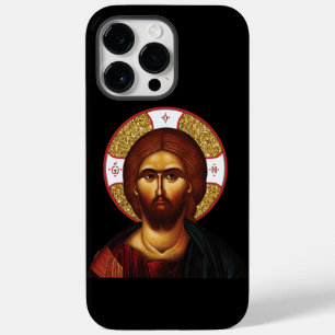 Coque Pour Pour iPhone 14 Pro Max Le Visage De L'Icône Du Saint-Christ