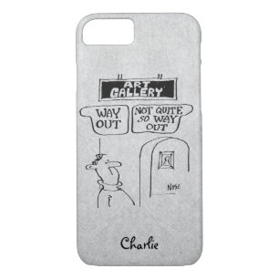 Case-Mate iPhone Case Le visiteur est perplexe par les enseignes d'une g