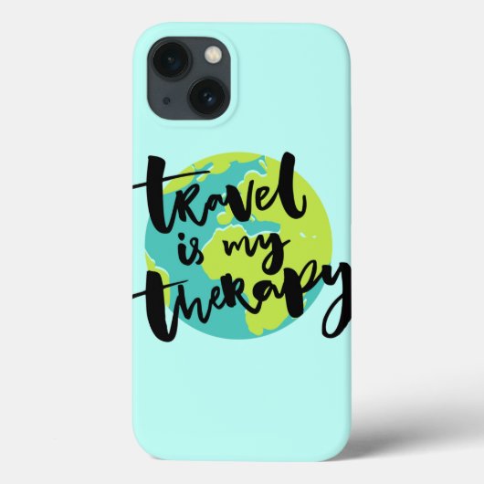 Coques Case-Mate iPhone Le voyage est ma thérapie (Verso)