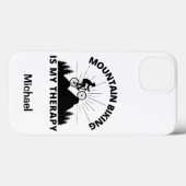 Coques Case-Mate iPhone Le VTT est ma thérapie (Verso (horizontal))