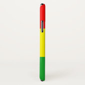 Coques Case-Mate iPhone Le Wyoming avec les couleurs de Rasta (Dos/Droite)