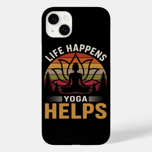Coques Case-Mate iPhone Le Yoga Aide à Vivre (Verso)