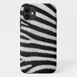 Coque Case-Mate Pour iPhone Le zèbre barre la photographie noire et blanche d