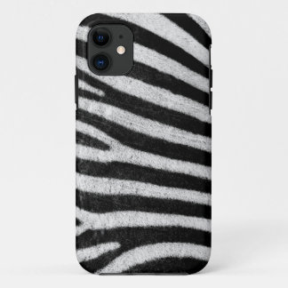 Coque Case-Mate Pour iPhone Le zèbre barre la photographie noire et blanche de