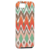 Coques Case-Mate iPhone Le zigzag aztèque tribal de chevron barre le motif (Dos/Droit)