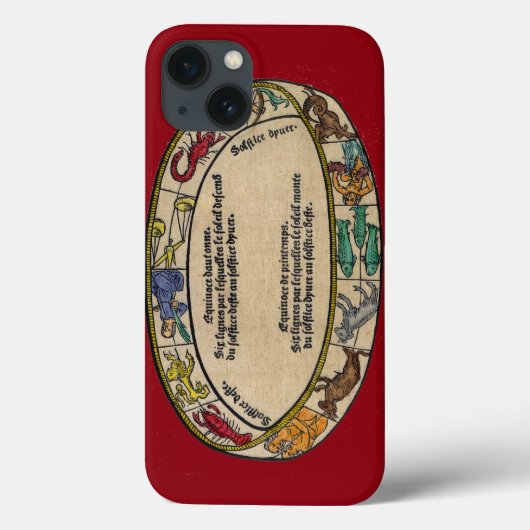 Coques Case-Mate iPhone Le Zodiaque, 1496 (Verso)