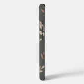 Coques Case-Mate iPhone Leaf & Fern Design Dark Pastel Pattern (Verso / Gauche)