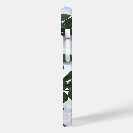 Coques Case-Mate iPhone leaF floraL woW bluE poweR (Verso / Gauche)