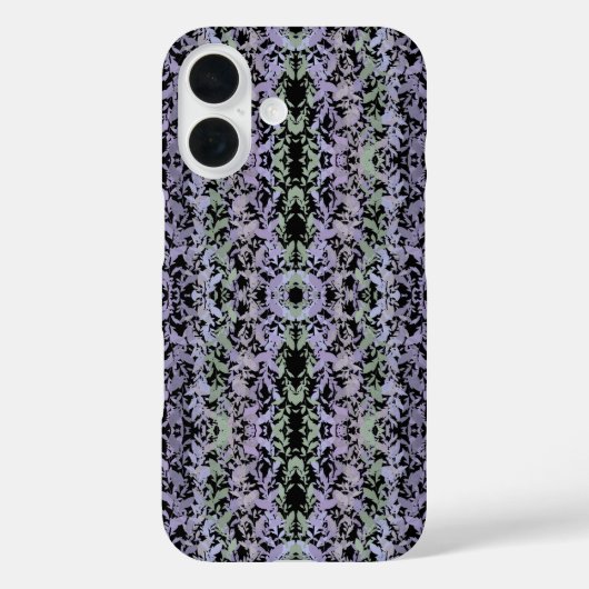 Coques Case-Mate iPhone Leafy Creeping Vine Drawing Pattern With Pastels (Verso)