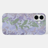 Coques Case-Mate iPhone Leafy Creeping Vine Drawing Pattern With Pastels (Verso (horizontal))
