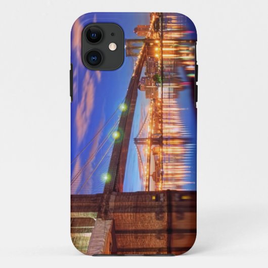 Coques Case-Mate iPhone L'East River, pont de Brooklyn, Manhattan (Dos)