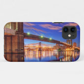 Coques Case-Mate iPhone L'East River, pont de Brooklyn, Manhattan (Dos (Horizontal))