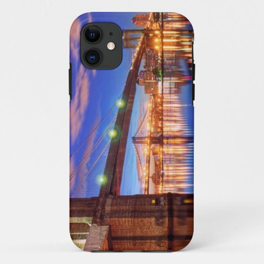 Coques Case-Mate iPhone L'East River, pont de Brooklyn, Manhattan (Dos)