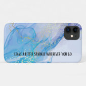 Coques Case-Mate iPhone 'Leave a Little Sparkle Wherever You Go' (Dos (Horizontal))
