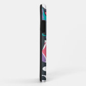 Coques Case-Mate iPhone L'éclaboussure de couleur de Supergirl (Dos/Droite)