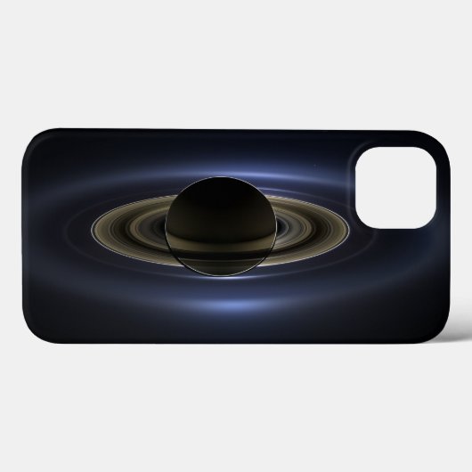 Coques Case-Mate iPhone L'éclipse de Saturne (Verso (horizontal))