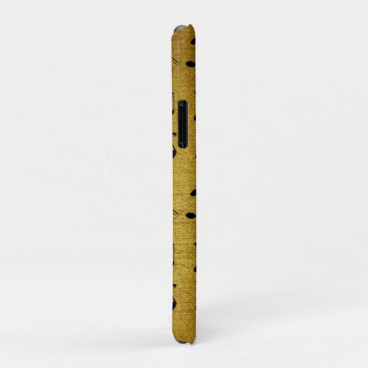 Coques Case-Mate iPhone leçon de musique, notes (Dos/Droite)