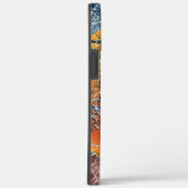 Coques Case-Mate iPhone Lecteur de ballon de basket flamboyant (Verso / Droite)