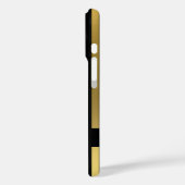 Coques Case-Mate iPhone Lecteur Golf | Initiales or (Verso / Gauche)