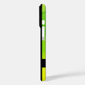 Coques Case-Mate iPhone Lecteur Golf | Initiales vertes fraîches (Verso / Gauche)
