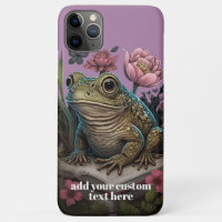 Lecteur Grenouille sur livre Fleur sauvage Cottage