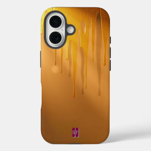 Coques Case-Mate iPhone Lecteurs de Parties scintillant dorée à luminosité (Verso)