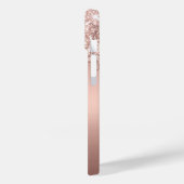 Coques Case-Mate iPhone Lecteurs de Parties scintillant Or Rose de luxe Om (Verso / Gauche)