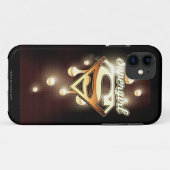 Coques Case-Mate iPhone Lecteurs d'or Supergirl (Dos (Horizontal))