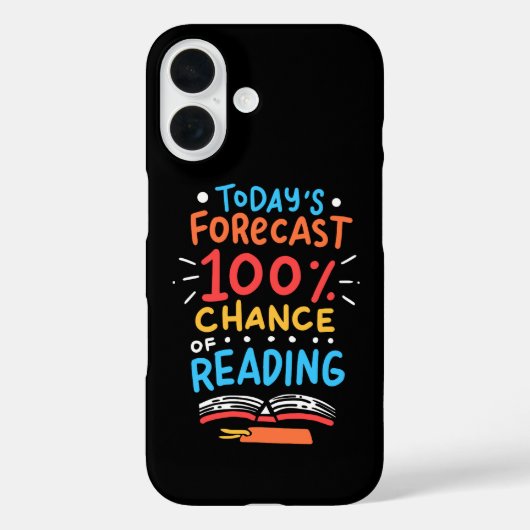 Coques Case-Mate iPhone Lecture - 100% Chance de lecture (Verso)