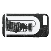 Coques Case-Mate iPhone Lecture de chats noirs Shakespeare Joues (Dos (Horizontal))