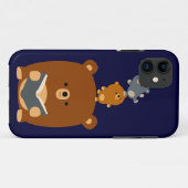 Coques Case-Mate iPhone Lecture de dessin Ours & Cubs iPhone 5 Coque-Mate (Dos (Horizontal))