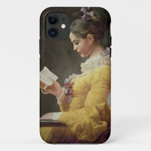 Coques Pour iPhone Lecture de jeune fille, c.1776