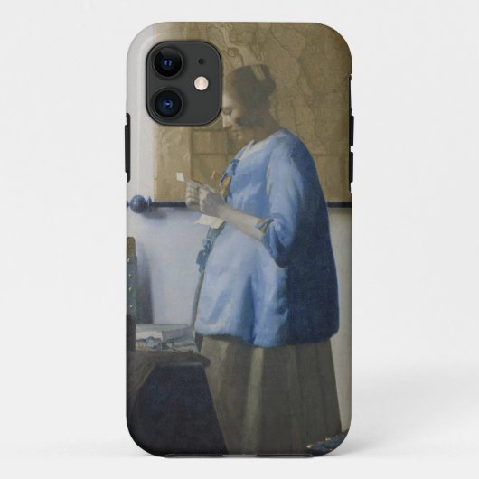 Coques Case-Mate iPhone Lecture d'une lettre, c.1662-63 (huile sur toile) (Dos)