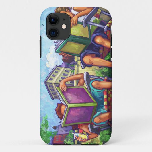 Coques Case-Mate iPhone Lecture en été (Dos)