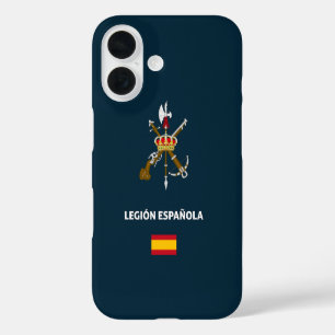 Coques iPhone 16 Legion Española dossier de téléphone passeport