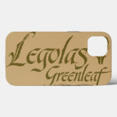 Coques Case-Mate iPhone LEGOLAS GREENLEAF™ Nom (Verso (horizontal))