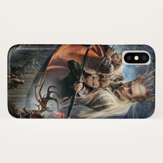 Coques Case-Mate iPhone LEGOLAS GREENLEAF™, TAURIEL™ et Thranduil (Dos (Horizontal))