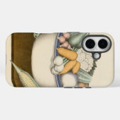 Coques Case-Mate iPhone Légumes par Grant Wood (Verso (horizontal))
