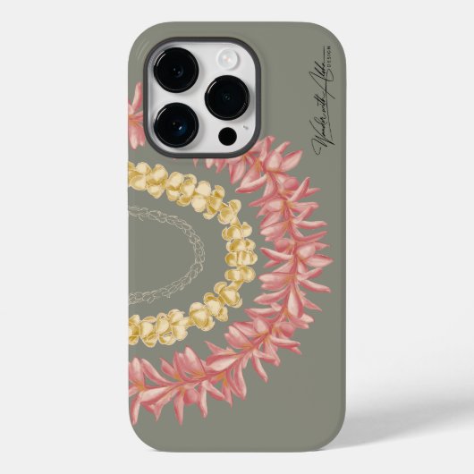 Coques Case-Mate iPhone Lei Day by Wander With Aloha (Verso)