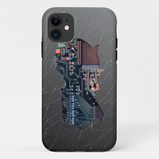 Coques Case-Mate iPhone L'électronique cassée (Dos)