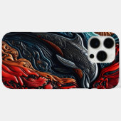Coques Case-Mate iPhone L'élégance de l'océan : l'art du dauphin (Verso (horizontal))