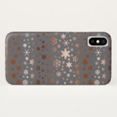 Coques Case-Mate iPhone L'Élégant Snowflake (Dos (Horizontal))