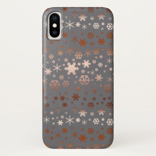 Coques Case-Mate iPhone L'Élégant Snowflake (Dos)