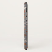 Coques Case-Mate iPhone L'Élégant Snowflake (Dos/Gauche)