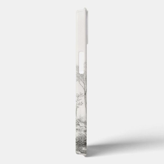 Coques Case-Mate iPhone L'élégante girafe  (Verso / Droite)