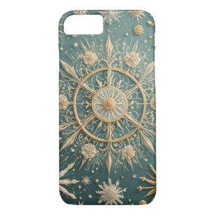 Case-Mate iPhone Case L'Embrace d'or d'hiver : une Serenade de flocon de