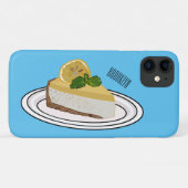 Coques Case-Mate iPhone Lemon cheesecake cartoon illustration  (Dos (Horizontal))